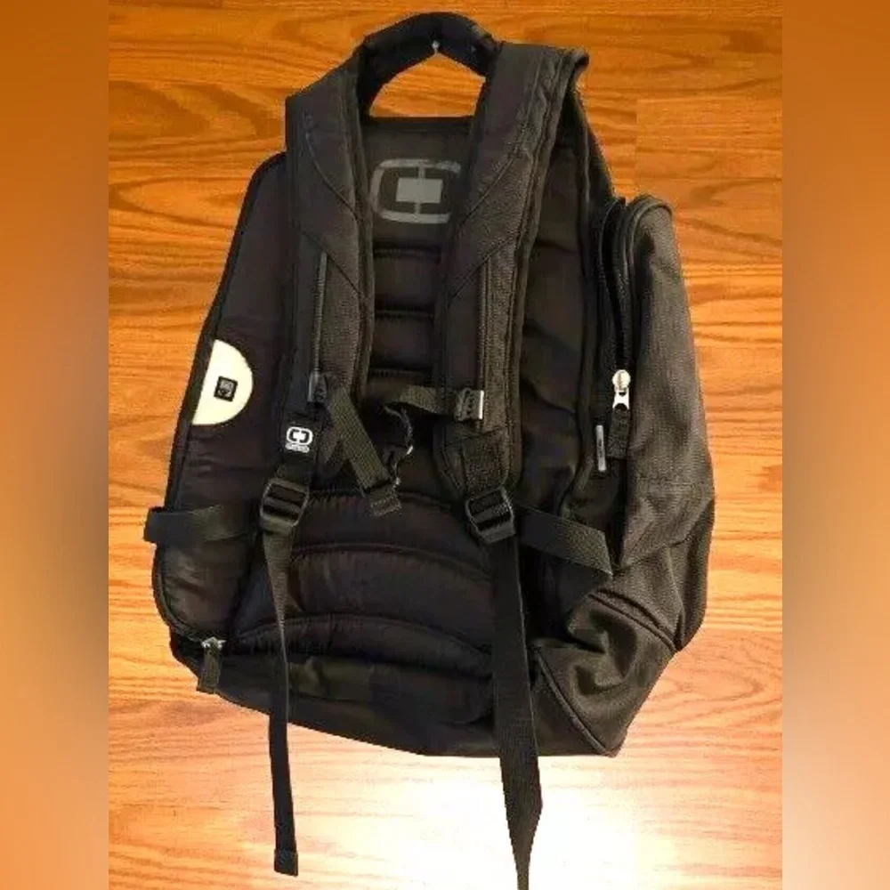 OGIO Tech Specs Metro  Laptop Backpack Custom Embroidered CMAA & CADILLAC PATCH